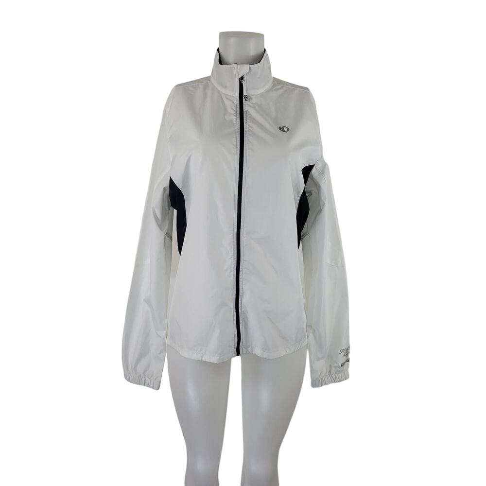 Pearl Izumi Select Women's White Black Full  Zip Cycling Jacket  XL